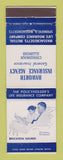 Matchbook Cover - Haworth Insurance Agency Chrisman IL