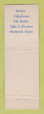 Matchbook Cover - Town and Country Motel Warren OH