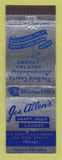 Matchbook Cover - Joe Allen's Happy Hour Lounge Chicago IL