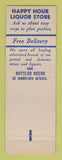 Matchbook Cover - Joe Allen's Happy Hour Lounge Chicago IL