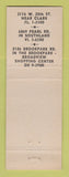 Matchbook Cover - Lincoln Savings and Loan Cleveland OH Abraham Christmas