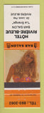 Matchbook Cover - Hotel Riviere Bleue Bar Salon QC pinup