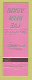 Matchbook Cover - Stirrup Club of Amarillo TX