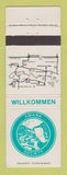 Matchbook Cover - Amana Society Willokommen IA