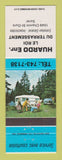 Matchbook Cover - Hurado Le Roi Du Terrassement Sorel QC