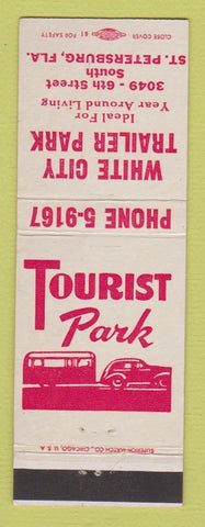 Matchbook Cover - White City Trailer Park St Petersburg FL