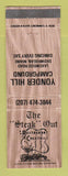 Matchbook Cover - The Steak Out Restaurant Yonder Hill Camping Skowhegan ME WEAR