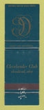 Matchbook Cover - Clevelander Club Cleveland OH WEAR