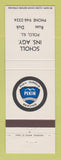 Matchbook Cover - Pekin Insurance Scholl Polo IL
