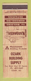 Matchbook Cover - Ozark Building Supply Ozark MO