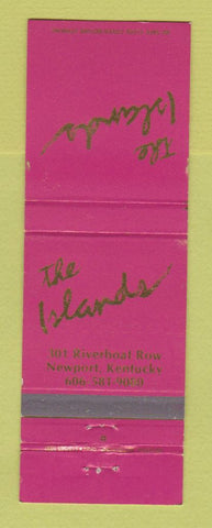 Matchbook Cover - The Islands Newport KY