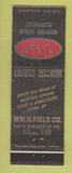 Matchbook Cover - Field Mortise Chains Boston MA WEAR