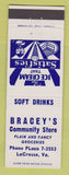 Matchbook Cover - Bracey's Community Store LaCrosse VA