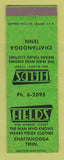 Matchbook Cover - Fields Men's Clothes Chattanooga TN