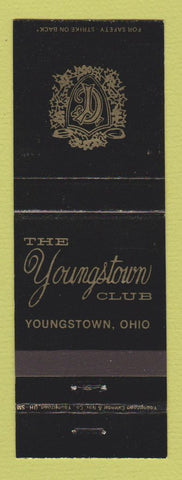 Matchbook Cover - Youngstown Club OH