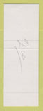 Matchbook Cover - Vancouver Media Club BC SAMPLE
