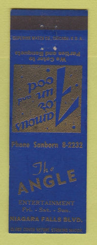Matchbook Cover - The Angle Niagara Falls? NY?