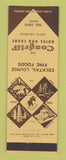 Matchbook Cover - Cosgriff Hotel Court Craig Colorado