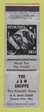 Matchbook Cover - J&M Shoe Store Chagrin Falls OH