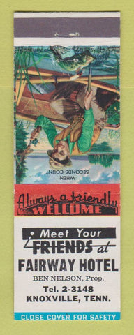 Matchbook Cover - Fairway Hotel Knoxville TN