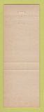 Matchbook Cover - Big Brick Warehouse Tobacco Buyers Goldsboro NC