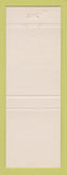 Matchbook Cover - John Cronin for President Election