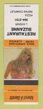 Matchbook Cover - Restaurant Suzanne L'Avenir QC pinup