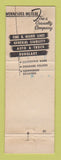 Matchbook Cover - Minnesota Mutual Insurance Lorenzen Davenport IA WEAR