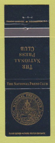 Matchbook Cover - National Press Club Washington DC