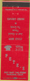 Matchbook Cover - Pete's Bar Oakland CA Red