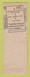 Matchbook Cover - Luby's Lakeside Cafeteria Denver Colorado