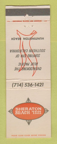 Matchbook Cover - Sheraton Beach Inn Huntington Beach CA