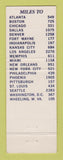 Matchbook Cover - Union oil gas Truck Stop Hebron OH