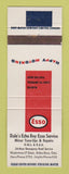 Matchbook Cover - Esso oil gas Dale's Echo Bay ON