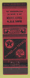 Matchbook Cover - Texaco oil gas Routt's Wayneboro VA