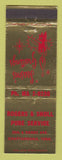 Matchbook Cover - Rogers & Sholl Pure oil gas Chattanooga TN Christmas WEAR