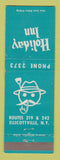 Matchbook Cover - Holiday Inn Ellicotville NY