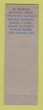 Matchbook Cover - Kasper and Koetzle Iron Steel Brooklyn NY