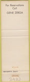 Matchbook Cover - Cypress Hills Golf Course Colma CA