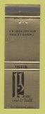 Matchbook Cover - One and One Half New Hartford NY