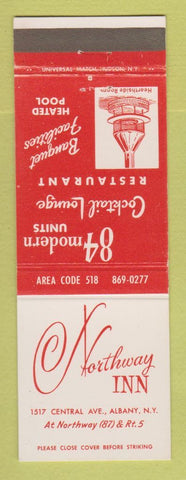 Matchbook Cover - Northway Inn Albany NY