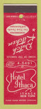 Matchbook Cover - Hotel Ithaca NY