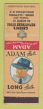 Matchbook Cover - Green's Department Store Adam Hats Middletown NY