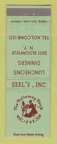Matchbook Cover - Holloway House Restaurant East Bloomfield NY WEAR