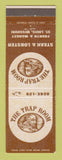 Matchbook Cover - The Trap Room Restaurant St Louis MO