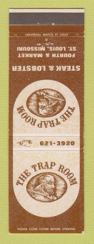 Matchbook Cover - The Trap Room Restaurant St Louis MO