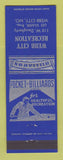 Matchbook Cover - Webb City Recreation billiards Webb City MO