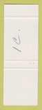 Matchbook Cover - London City Press Club ON? SAMPLE