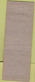 Matchbook Cover - Presidio Golf Club San Francisco CA WEAR