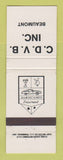 Matchbook Cover - Club Des Vingts Beaumont QC? WEAR
